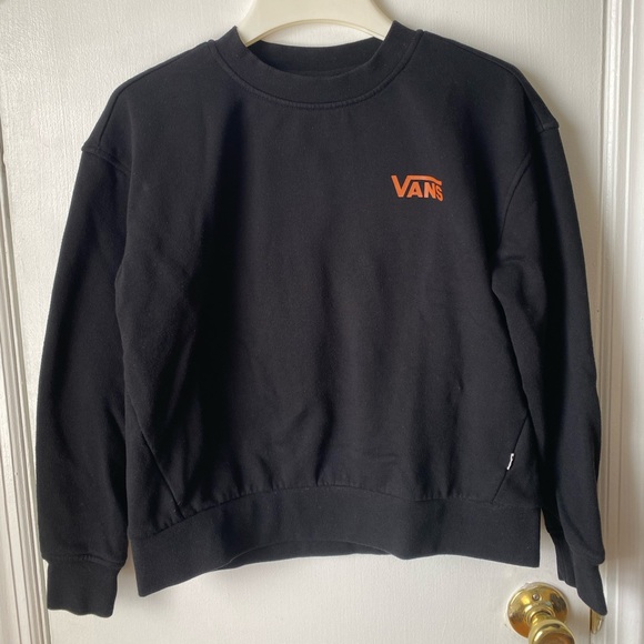 Vans Women Cropped Crewneck Sweatshirt - Picture 3 of 5